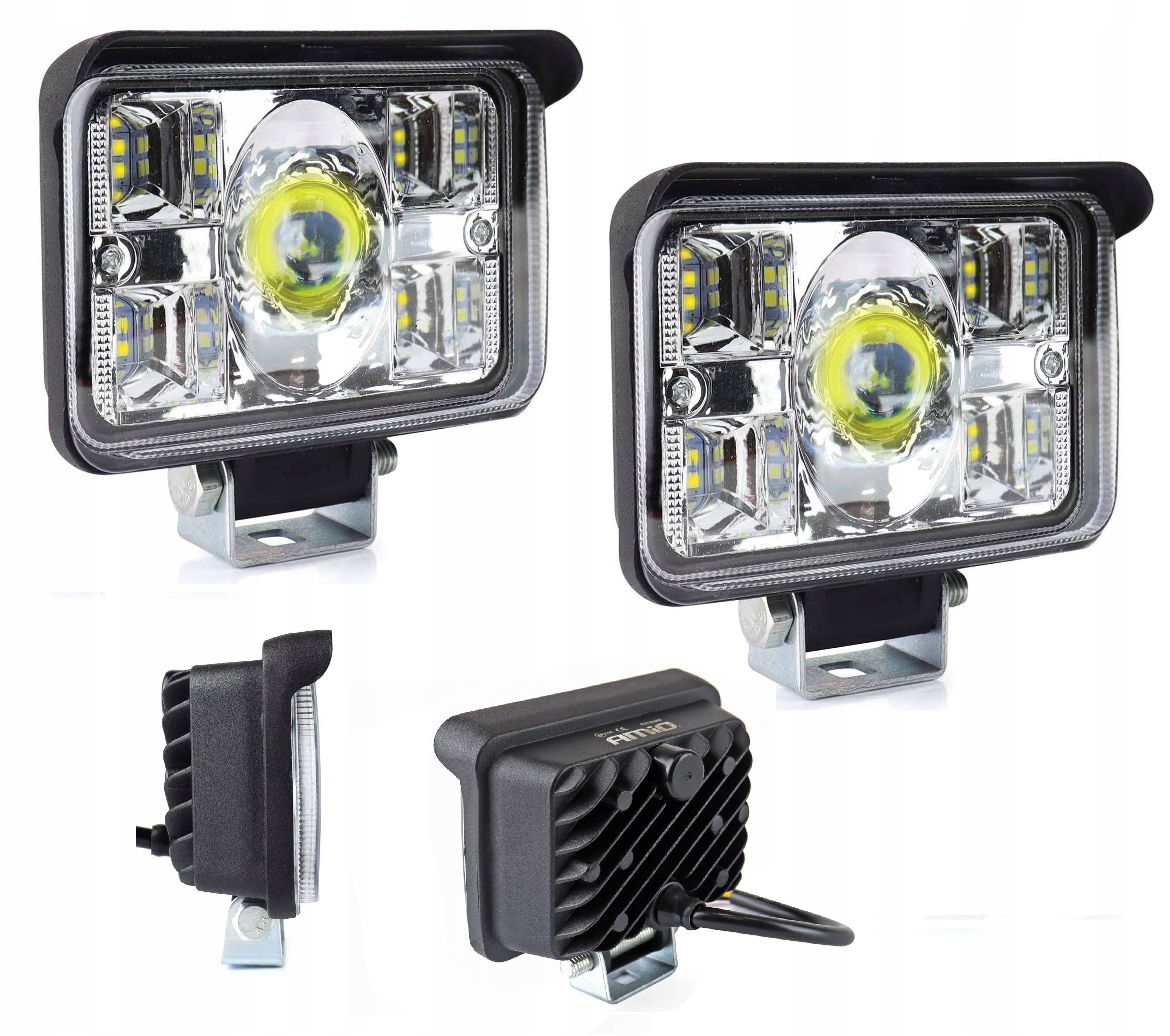 

2x 2w1 Lampa Robocza Led Combo Led Bar 45W 3400lm