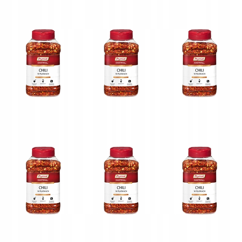 Chilli v vločkách 300 g Prymat GastroLine X6
