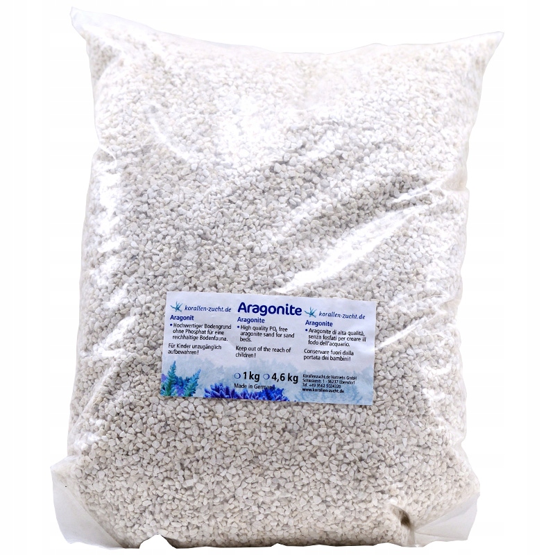 

Korallen-Zucht Coral sand Aragonite 4,6kg