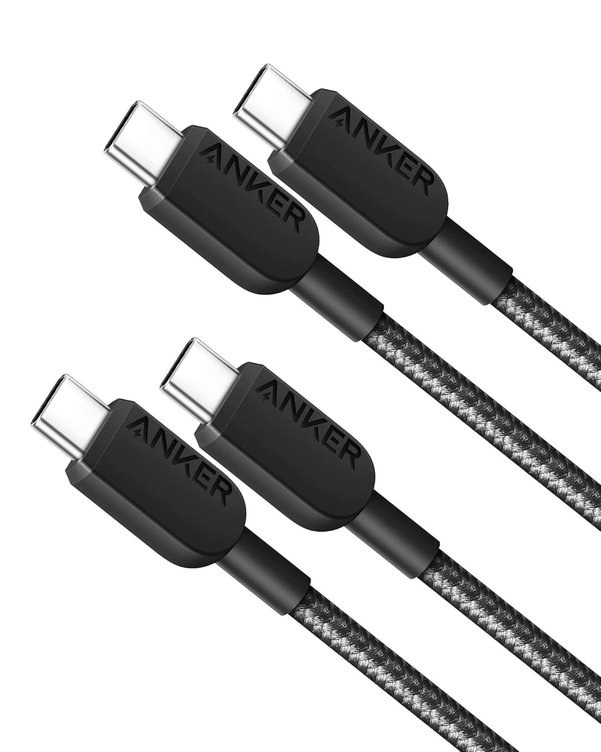 Kabel Usb-c Do Usb-c Pd 60 W 2 Ks 0,9 M Opletený
