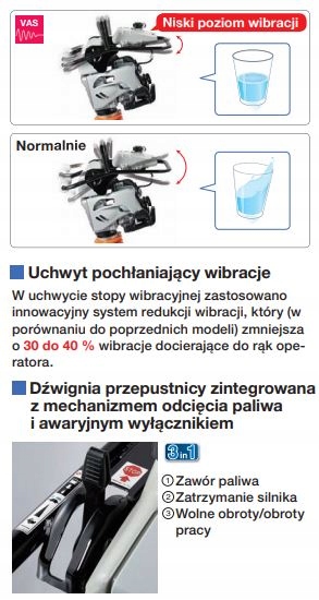 Ubijak stopowy Mikasa MTX 70 - 75kg Rozruch ręczny