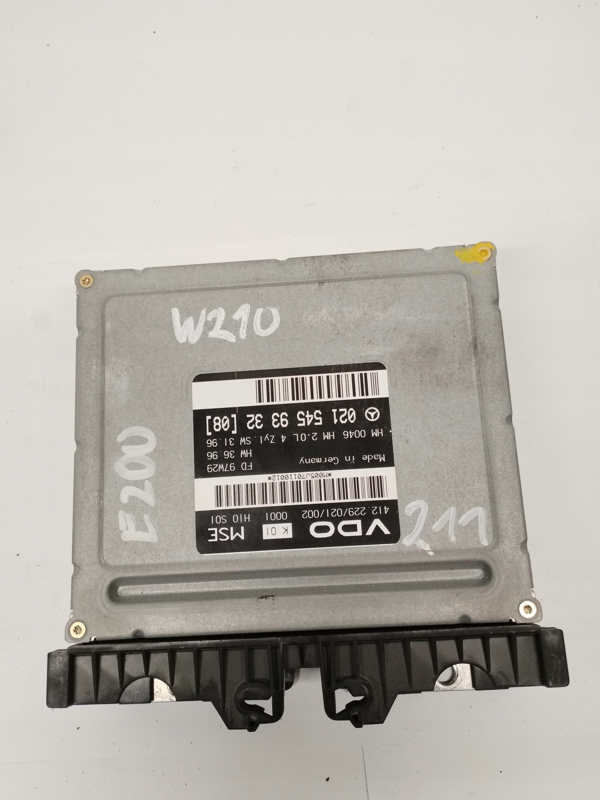 computer control unit of the engine Mercedes 0215459332