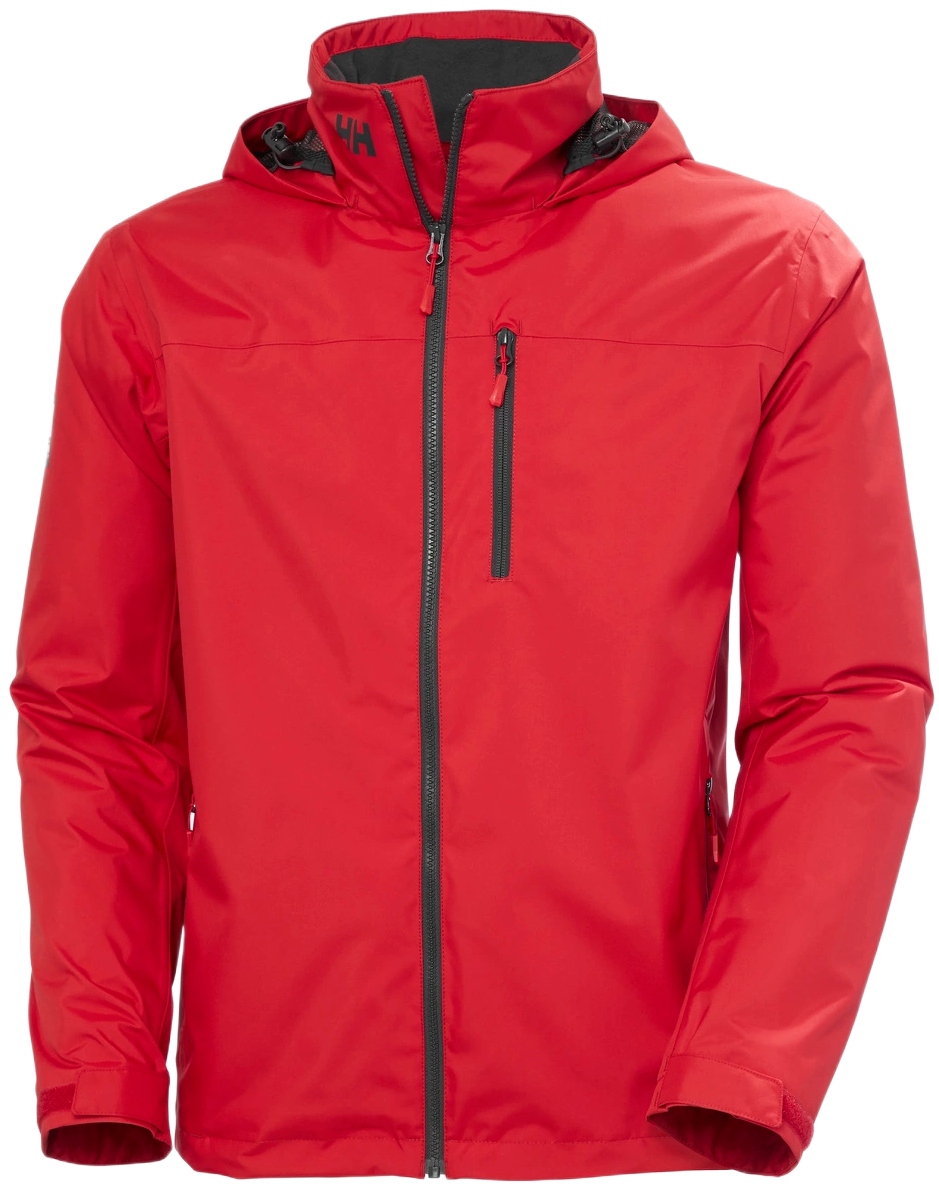 Pánská bunda Helly Hansen Crew Hooded Midlayer 2.0 34442-162 červená S