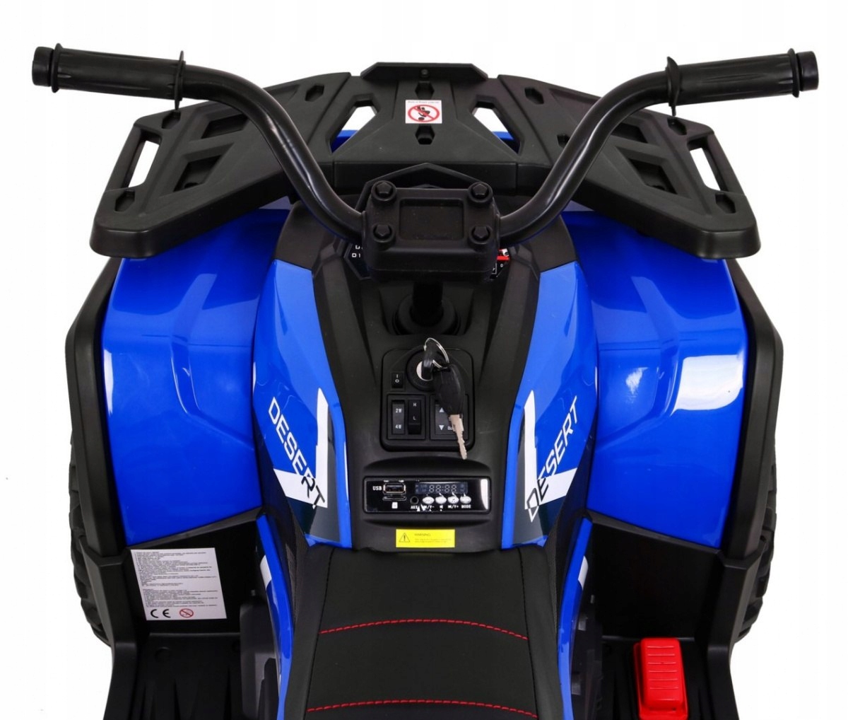 Pojazd Quad ATV Desert Niebieski Czas ładowania 8 h