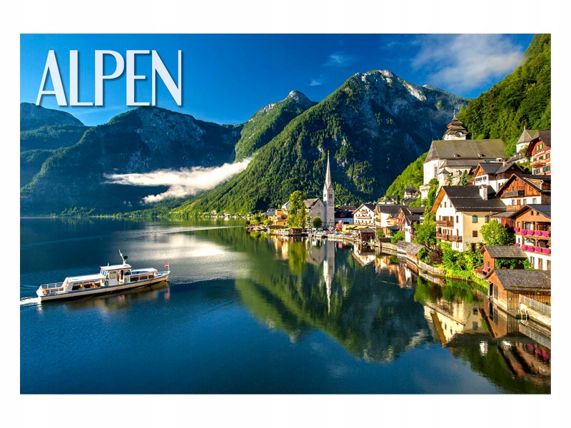 

Alpy Hallstatt Pejzaż Magnes na lodówkę