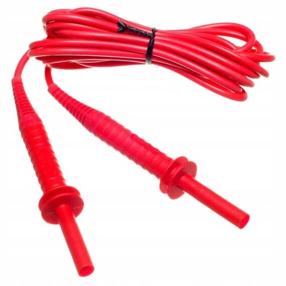 SONEL Przewód 5 m czerwony 5 kV (wtyki bananowe)