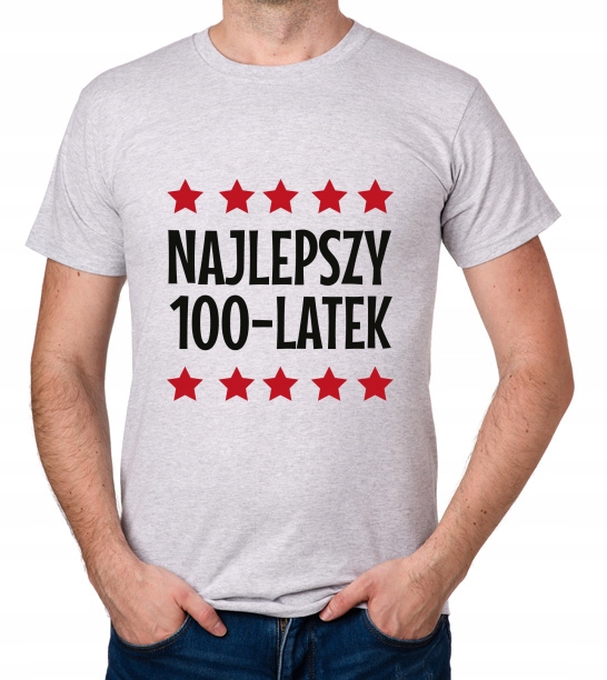

koszulka Najlepszy 100-LATEK 100 Urodziny prezent