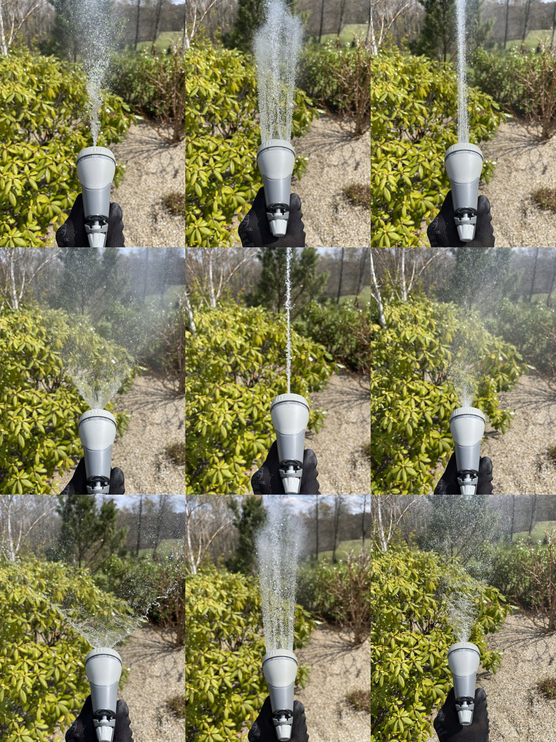 WĄŻ OGRODOWY NA WÓZKU BĘBEN WÓZEK ZWIJACZ PISTOLET ZRASZACZ ZESTAW 1/2-50m Marka inna