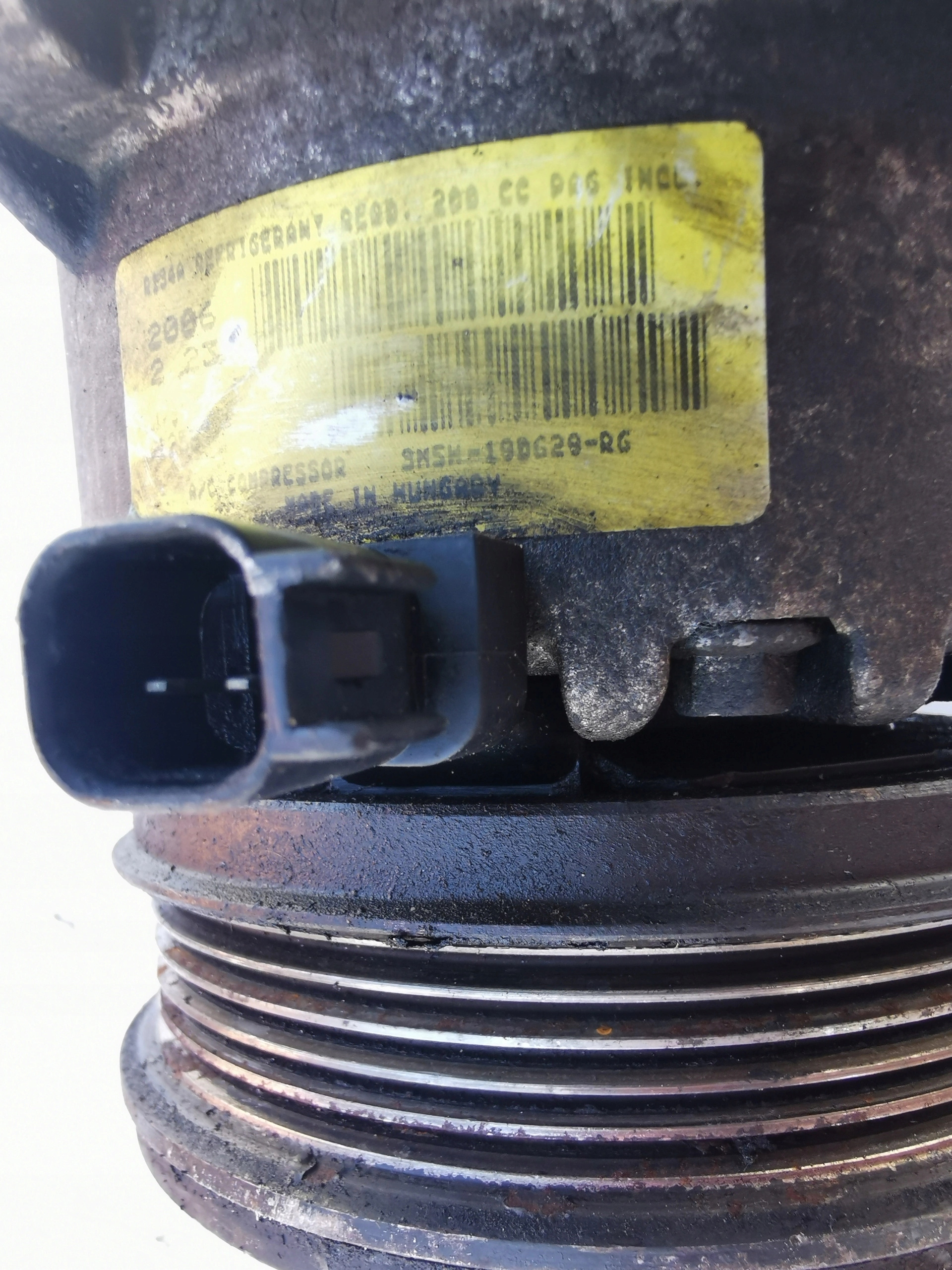 FORD FOCUS 1.6D 3M5H-19D629-RG compressor; KLIMATYZA