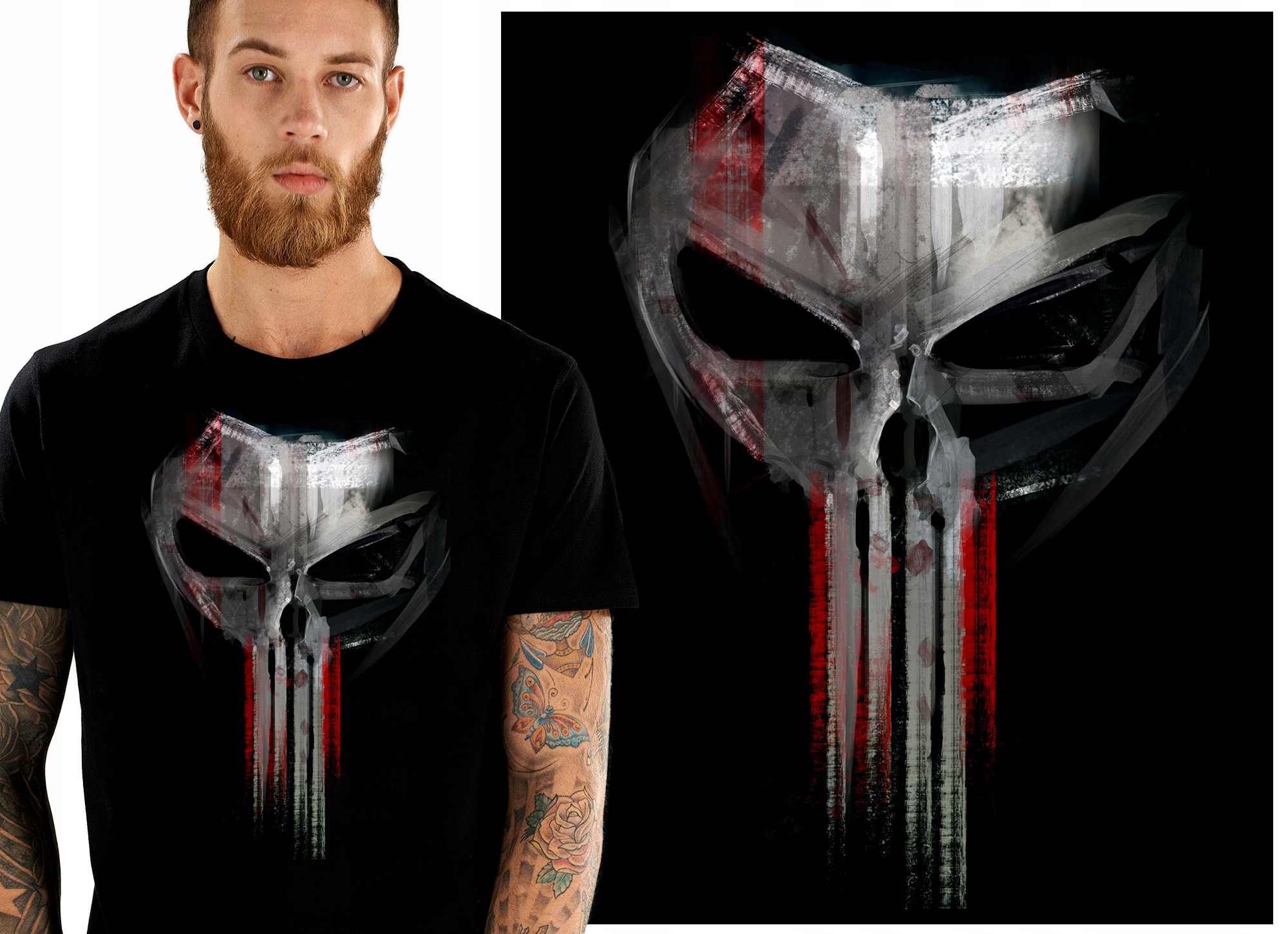 

Punisher Mściciel T Shirt Koszulka Męska XXL
