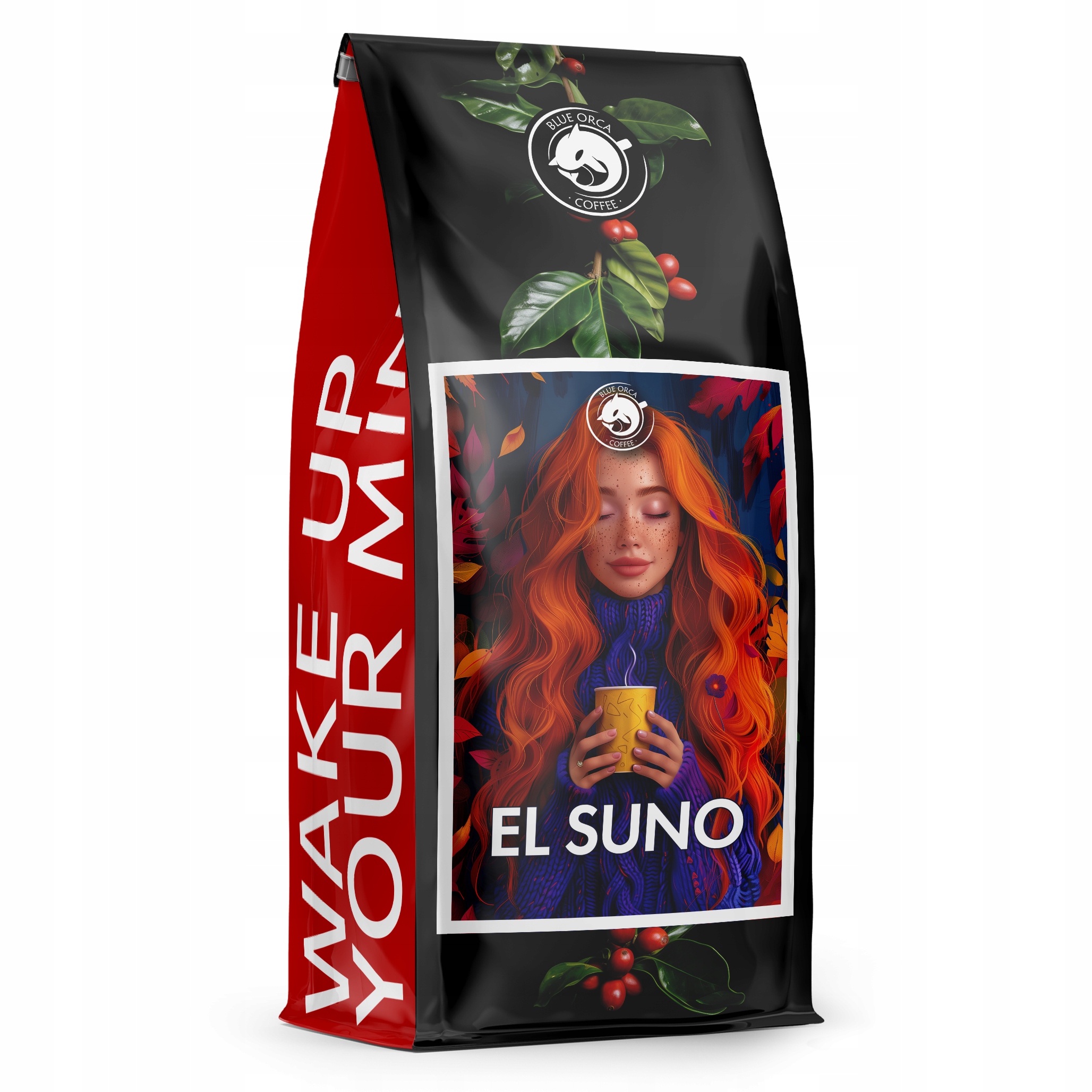 Levně Káva zrnková 1 kg El Suno 100% Arabica Limited Edition Blue Orca Coffee