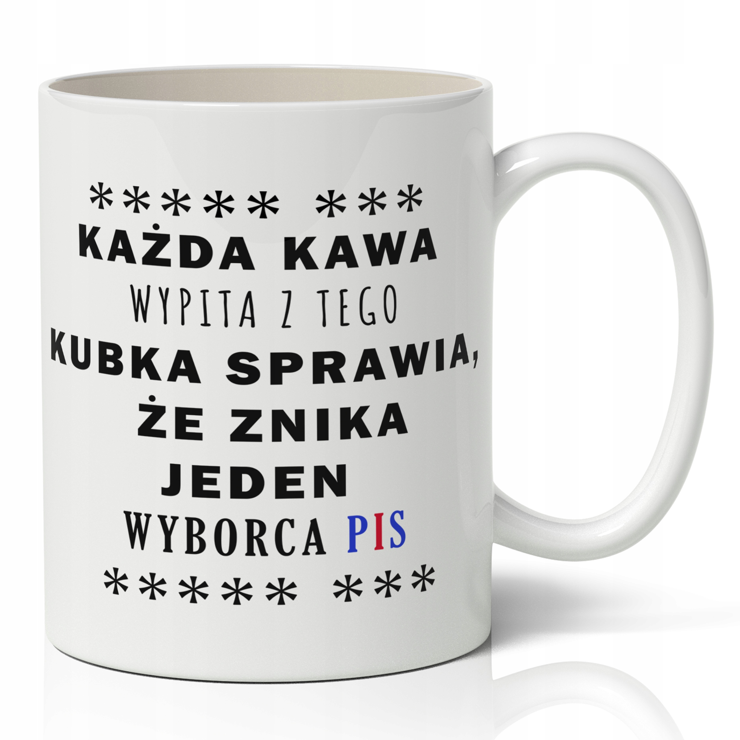 

Kubek Biały Wolne Media 13media bez wyobu anty pis