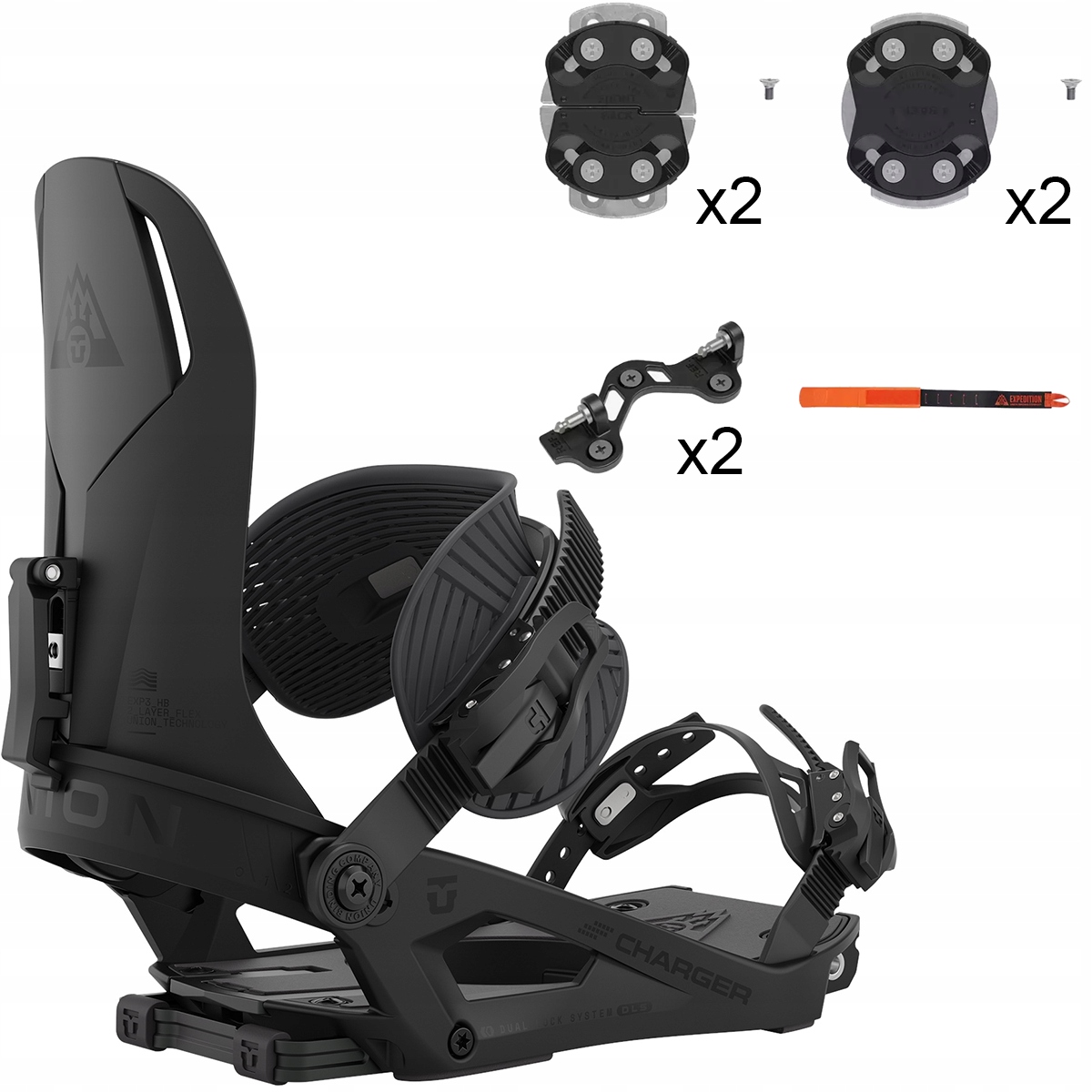 Splitboard NITRO Miniganger 132cm + UNION S + foki Długość deski 132 cm