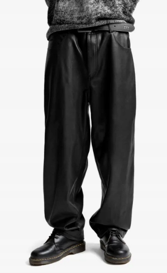 Wasted Paris Faux Leather Casper Kalhoty 26