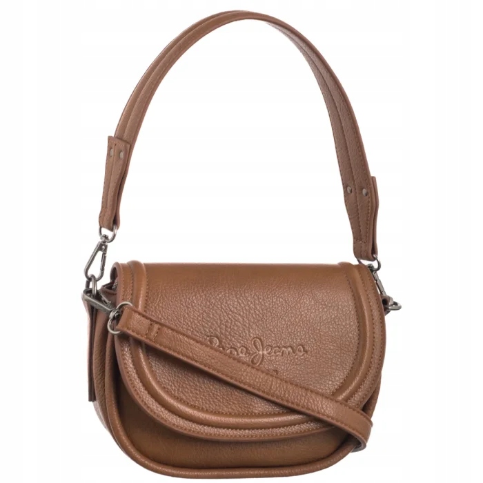 Dámská kabelka Pepe Jeans Crisha Code Tan Brown PL0300006 Hnědá