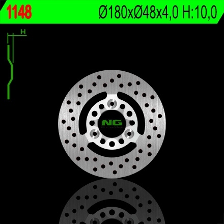 Ng Predný Brzdový Kotúč Yamaha Bws 50/100 '00-'01, XC 125 Cygnus '00-'03,