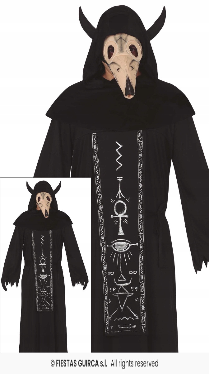 Kostým Kultista Převlek Sektář Kostým Satanista L