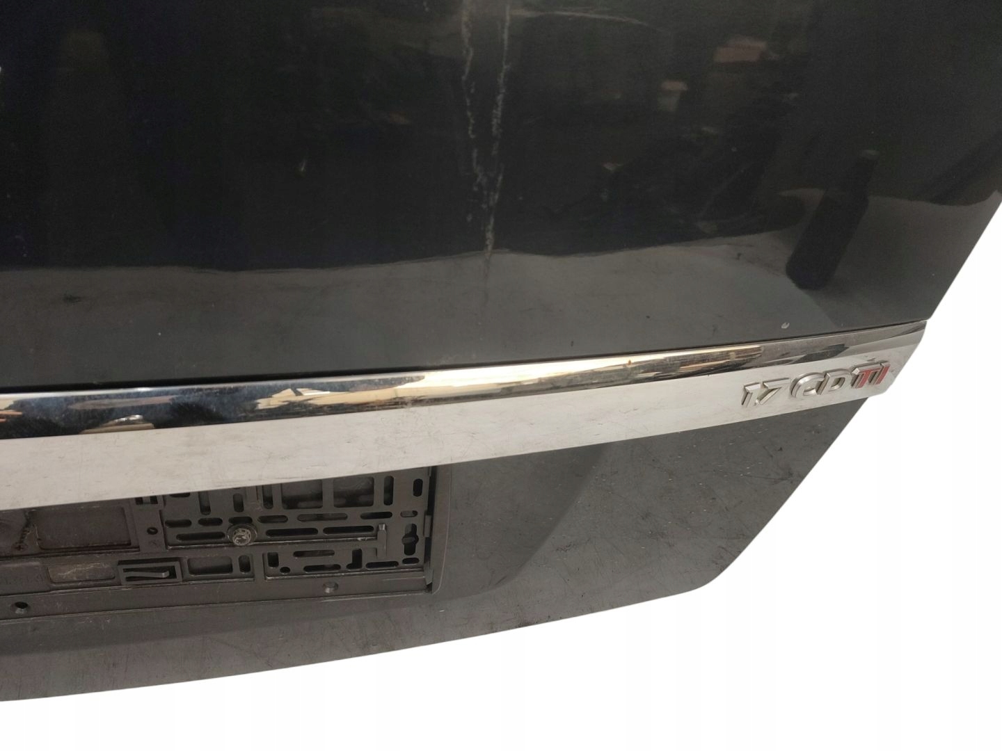 крышка багажника багажника opel zafira b рестайлинг 2008 - 2014 код лака z168
