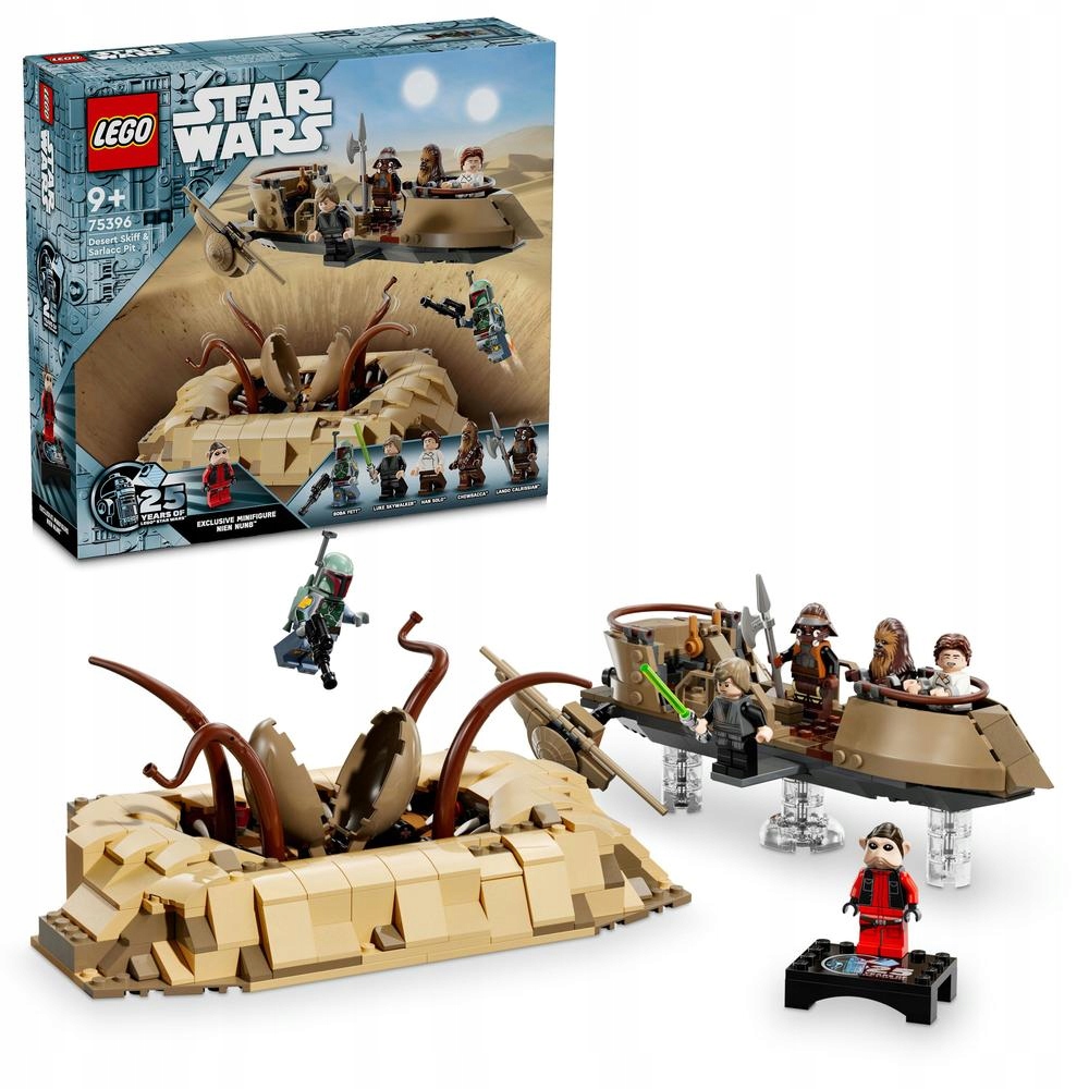 Lego Star Wars 75396 Pouštní skif a Sarlaccova jáma