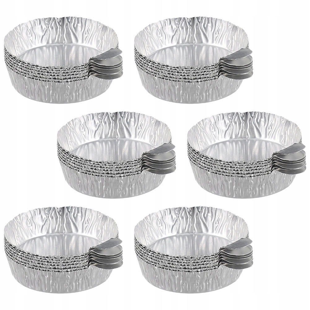 ALUMINIOWA FOLIA TALERZ DO WAŻENIA LAB 50 SZT