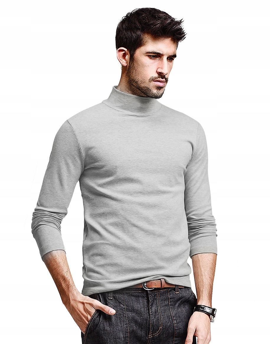 

Sweter Męski Golf Golfy N03 r L melanż