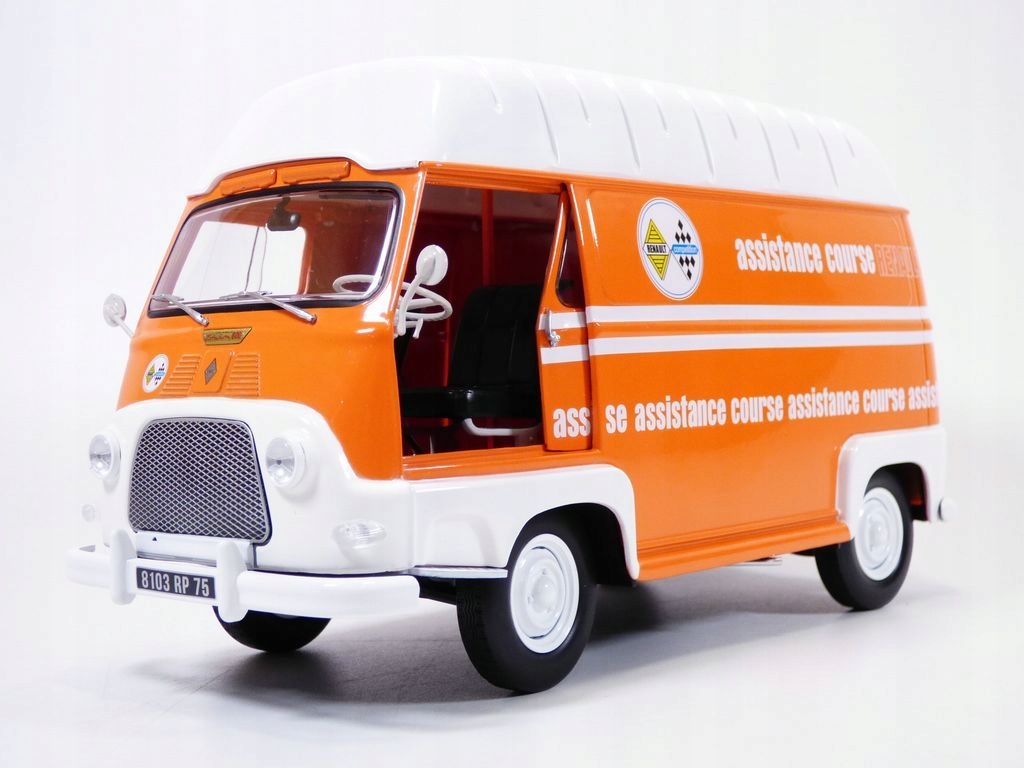 Norev Renault Estafette 1968 Renault Assistance Course Orange 1:18