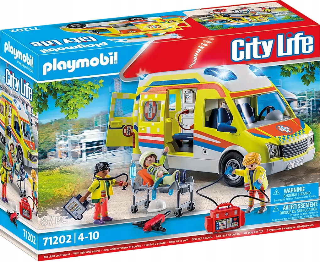 

Playmobil City Life 71202 Karetka pogotowia