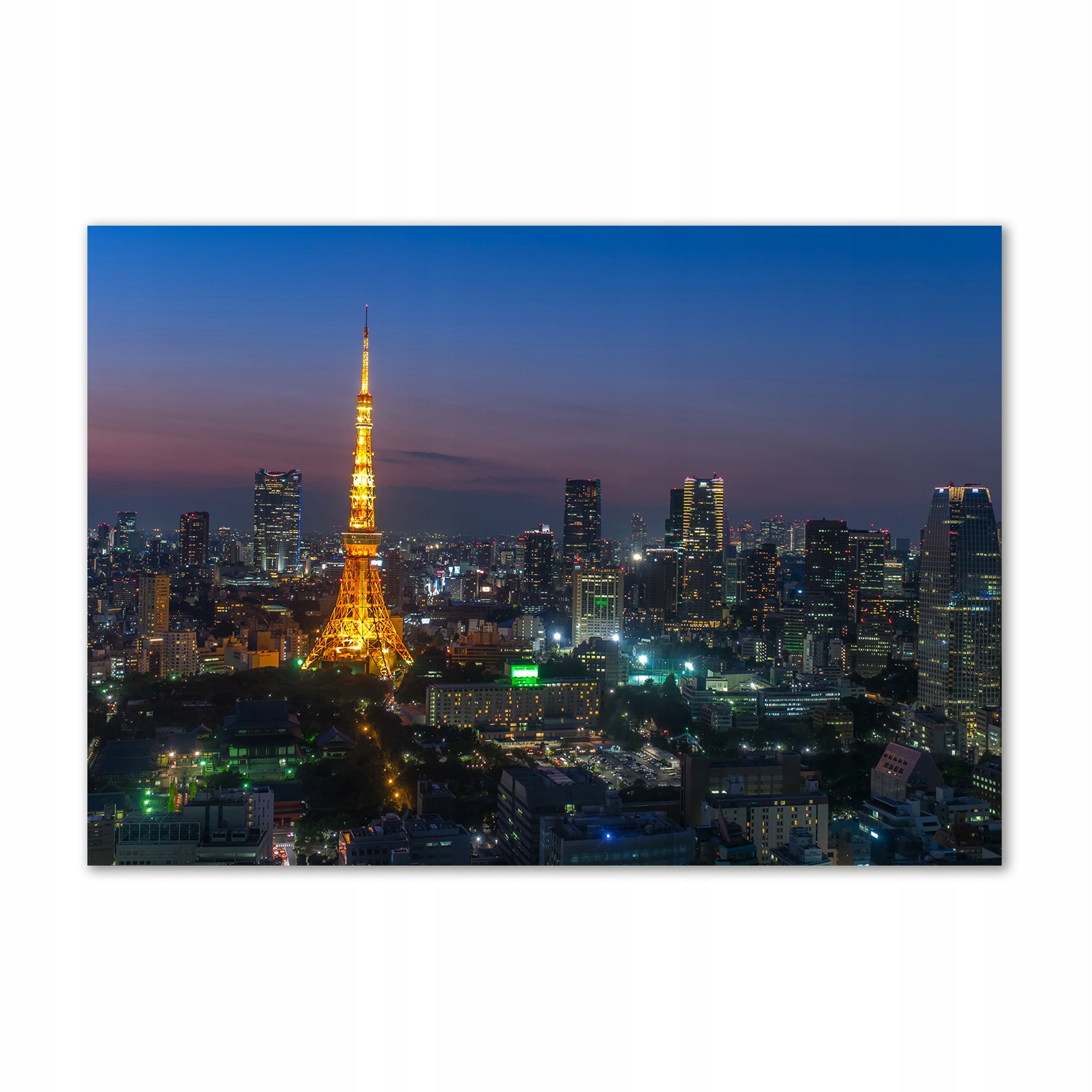 

Foto obraz szkło akrylowy Wieża w Tokio 100x70 cm