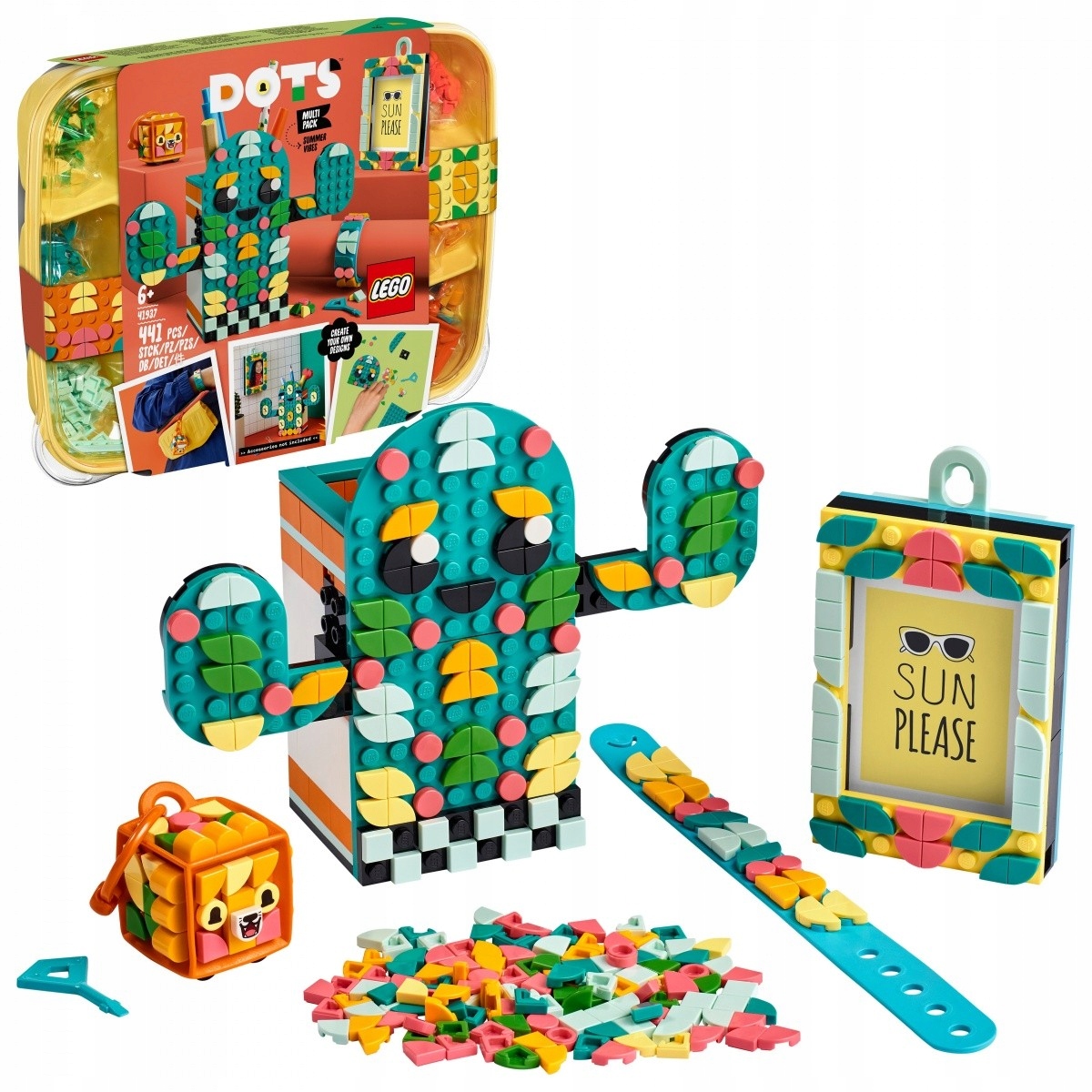 

Lego Dots 41937 Letni wielopak Pojemnik bransoletk