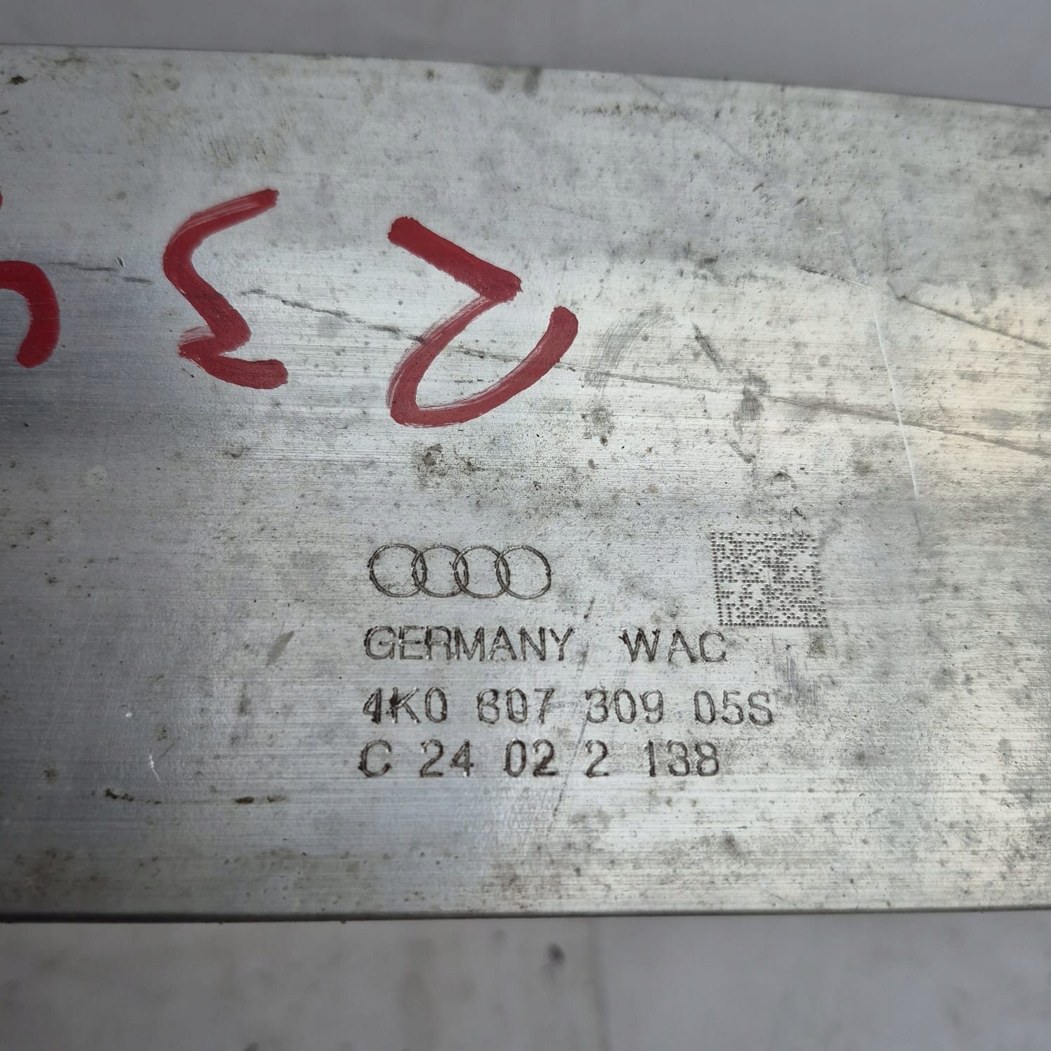 AUDI A6 C8 4K 18-25 bumper support rear part rear