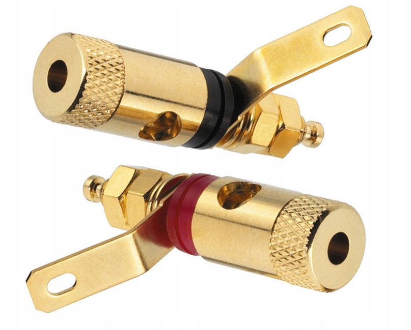 

Gniazdo głośnikowe montażowe banan Monacor BP-260G