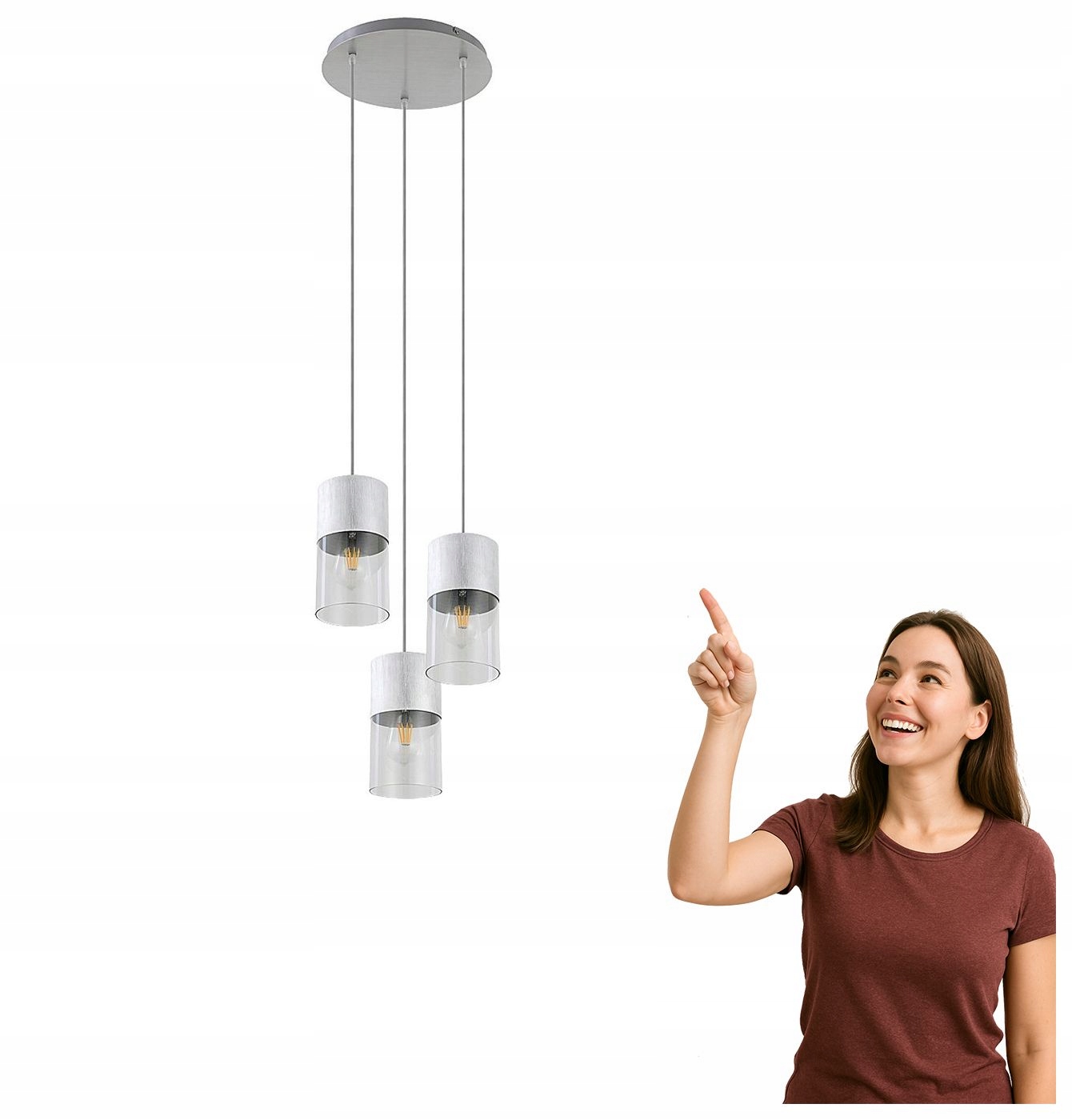 Závěsná lampa Zelkova 3155 Rabalux