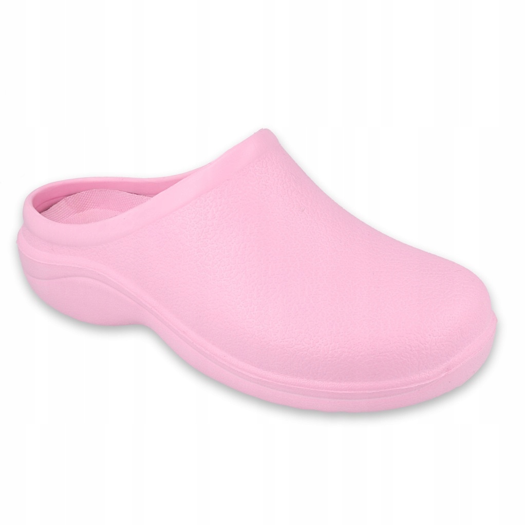 

Różowe Syntetyk Buty Klapki damskie Befado r.38
