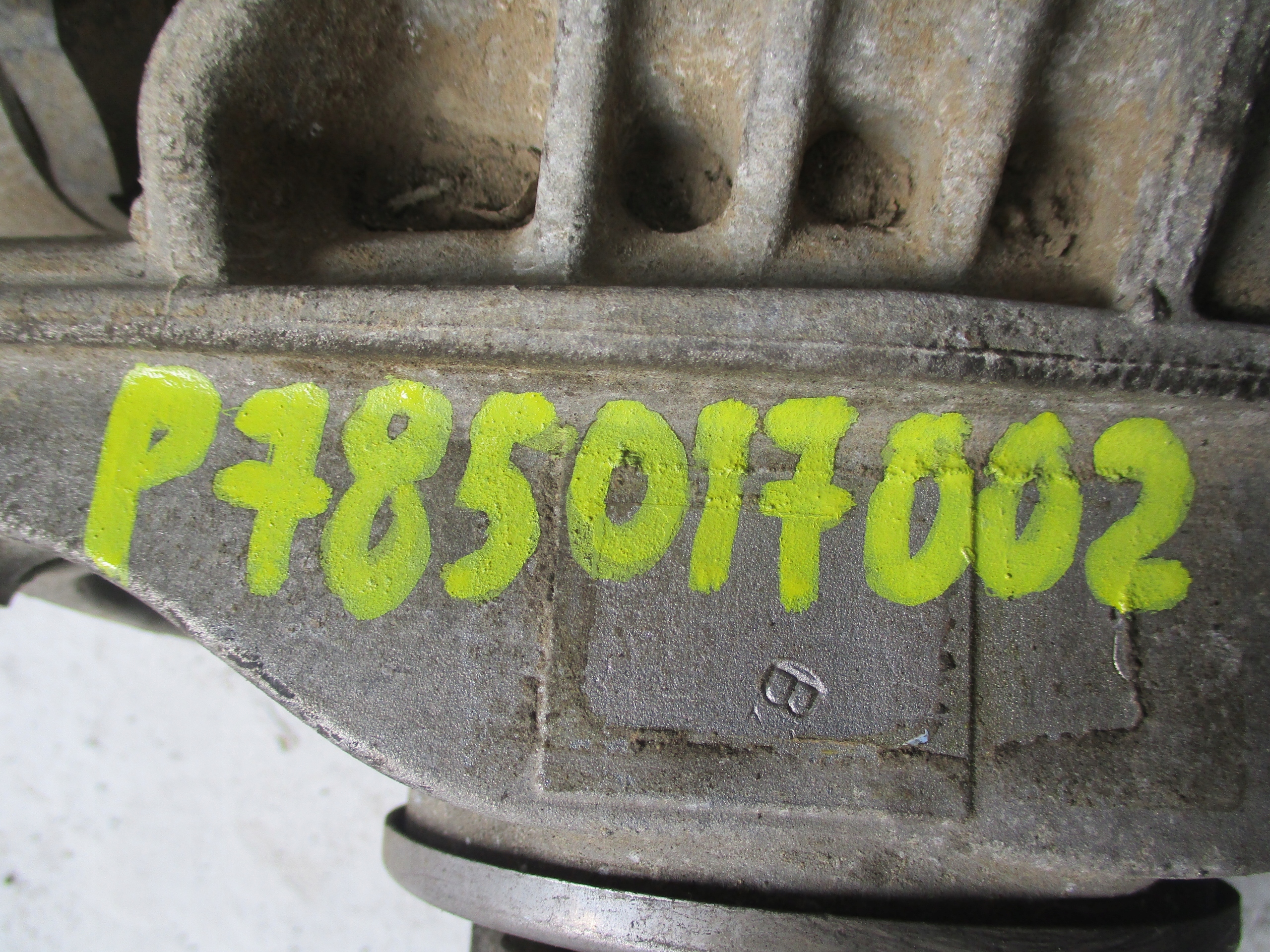 differential differential diff rear part rear BMW F16 X6M 7575252