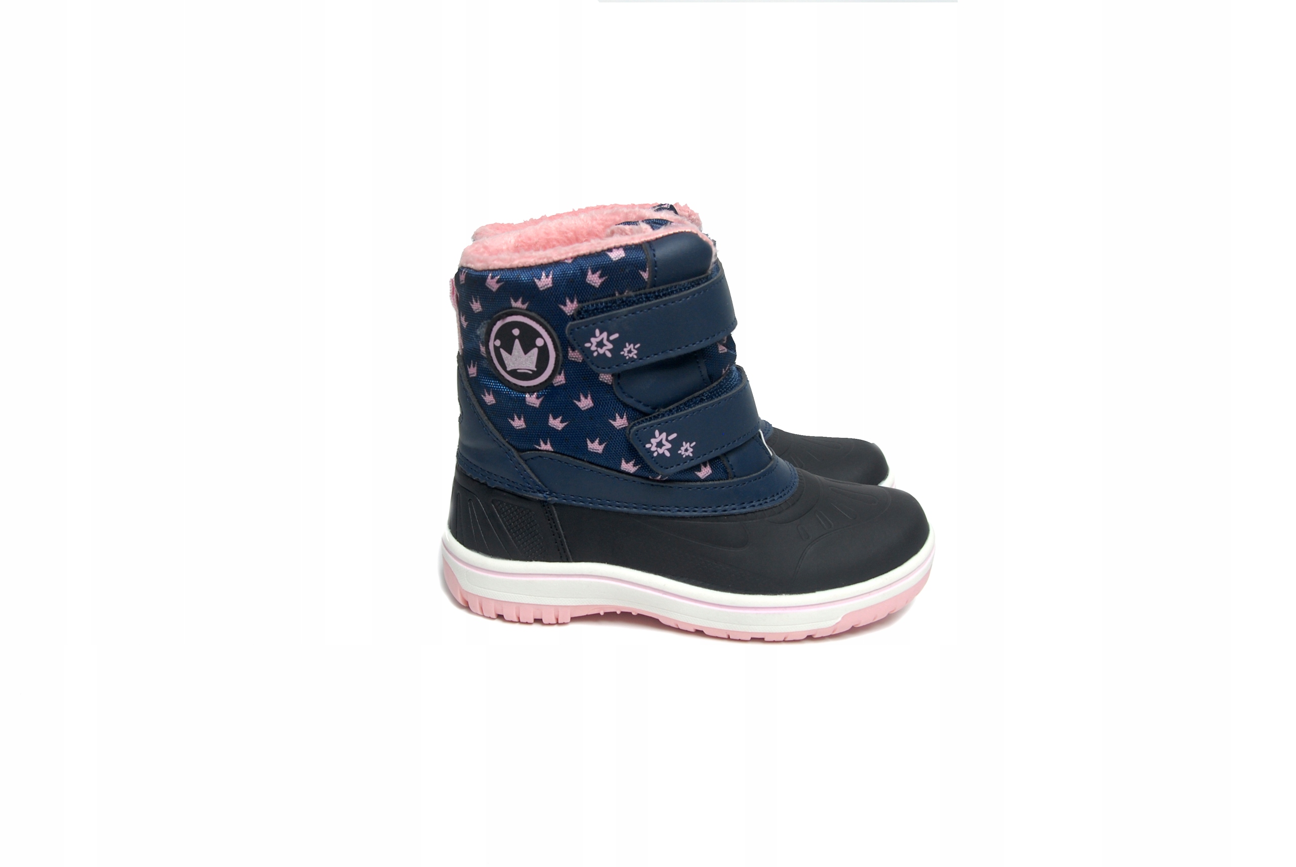 Śniegowce Dziecięce Ocieplane Rzepy Buty Zimowe 27 Marka Youngstyle