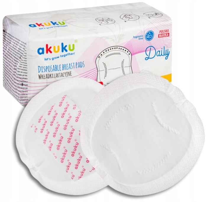 

Akuku Wkładki Laktacyjne Do Biustonosza 60 Szt