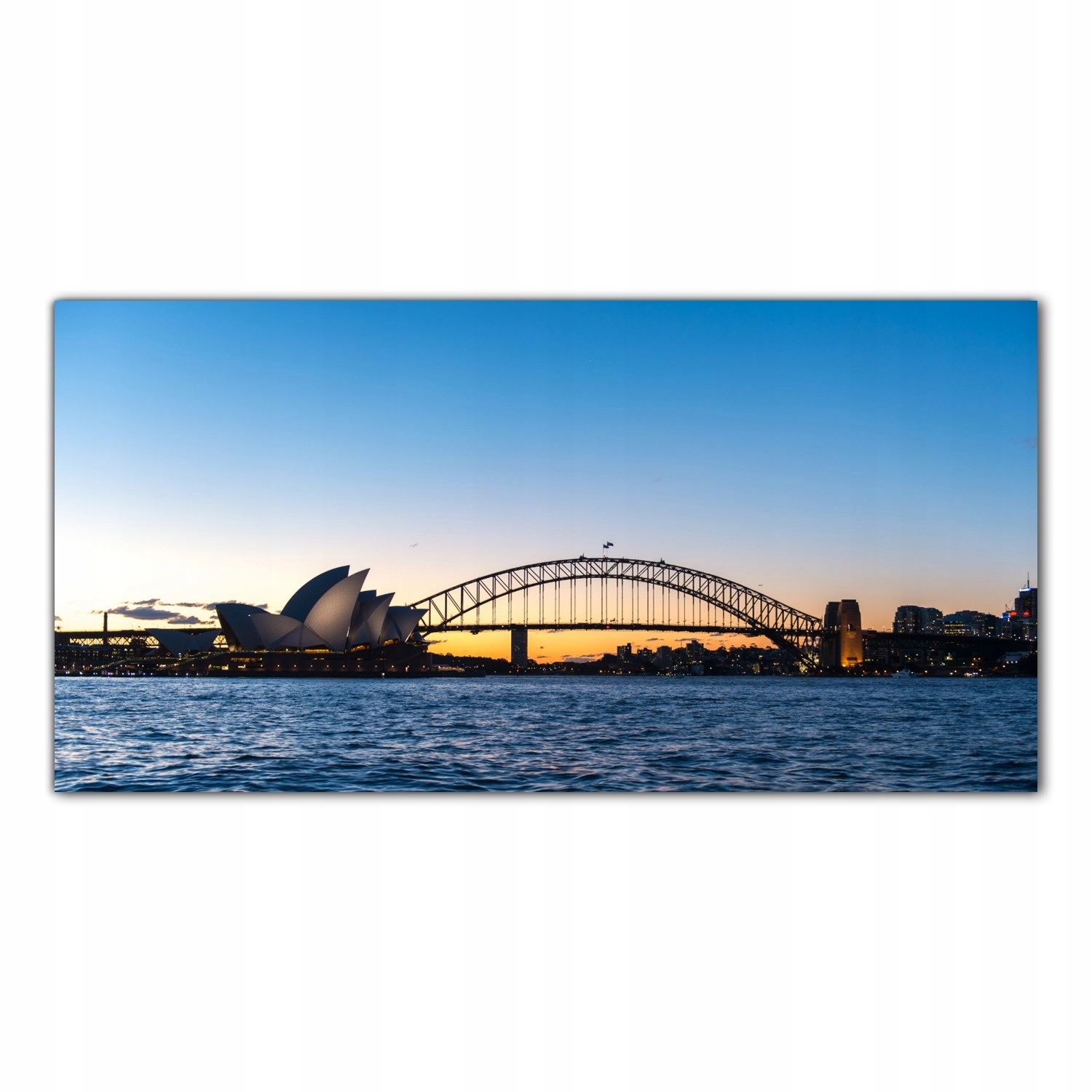 Most Sydney Město 140x70 Skleněný panel do kuchyně