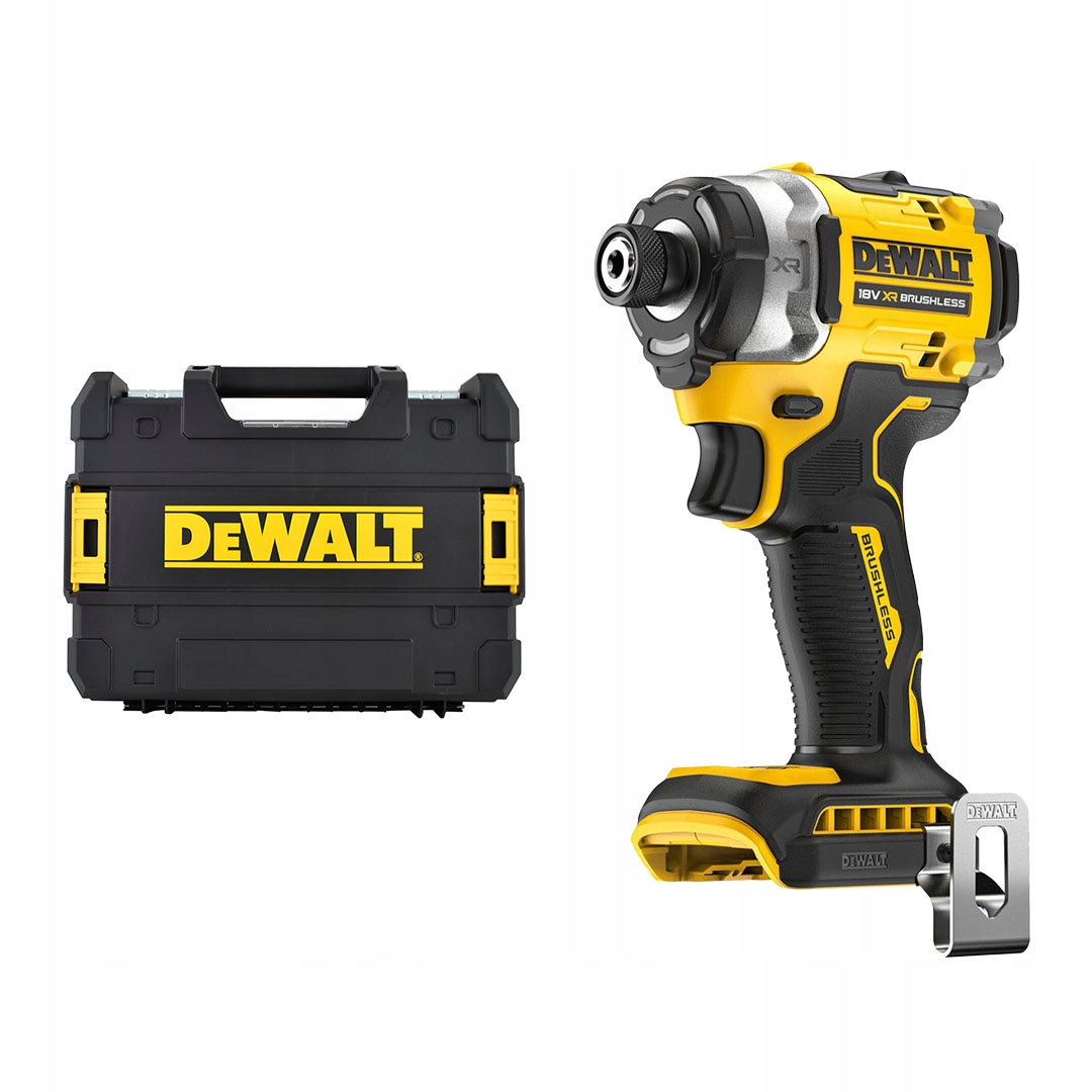 Příklepový šroubovák 18V Xr Bl 282Nm DeWALT DCF860NT-XJ Hex 1/4 Body kufr