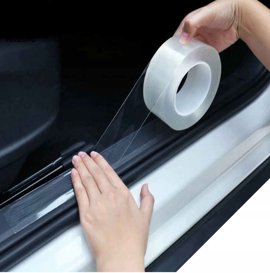 

Folia Taśma Ochronna Na Progi Samochodu 50MM X 5M