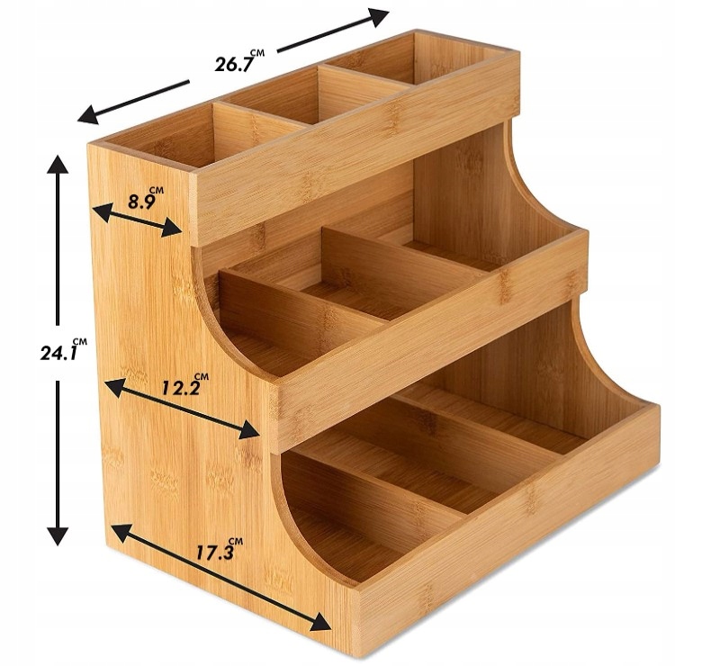 PIONOWY ORGANIZER DO TOREBEK NA HERBATĘ Kod producenta PIONOWY ORGANIZER DO TOREBEK NA HERBATĘ