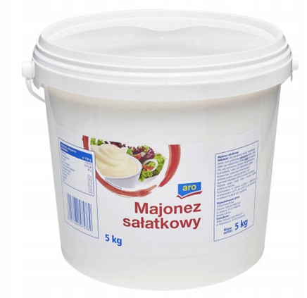 aro Salátová majonéza 5 kg na salát, velké balení pro gastronomii