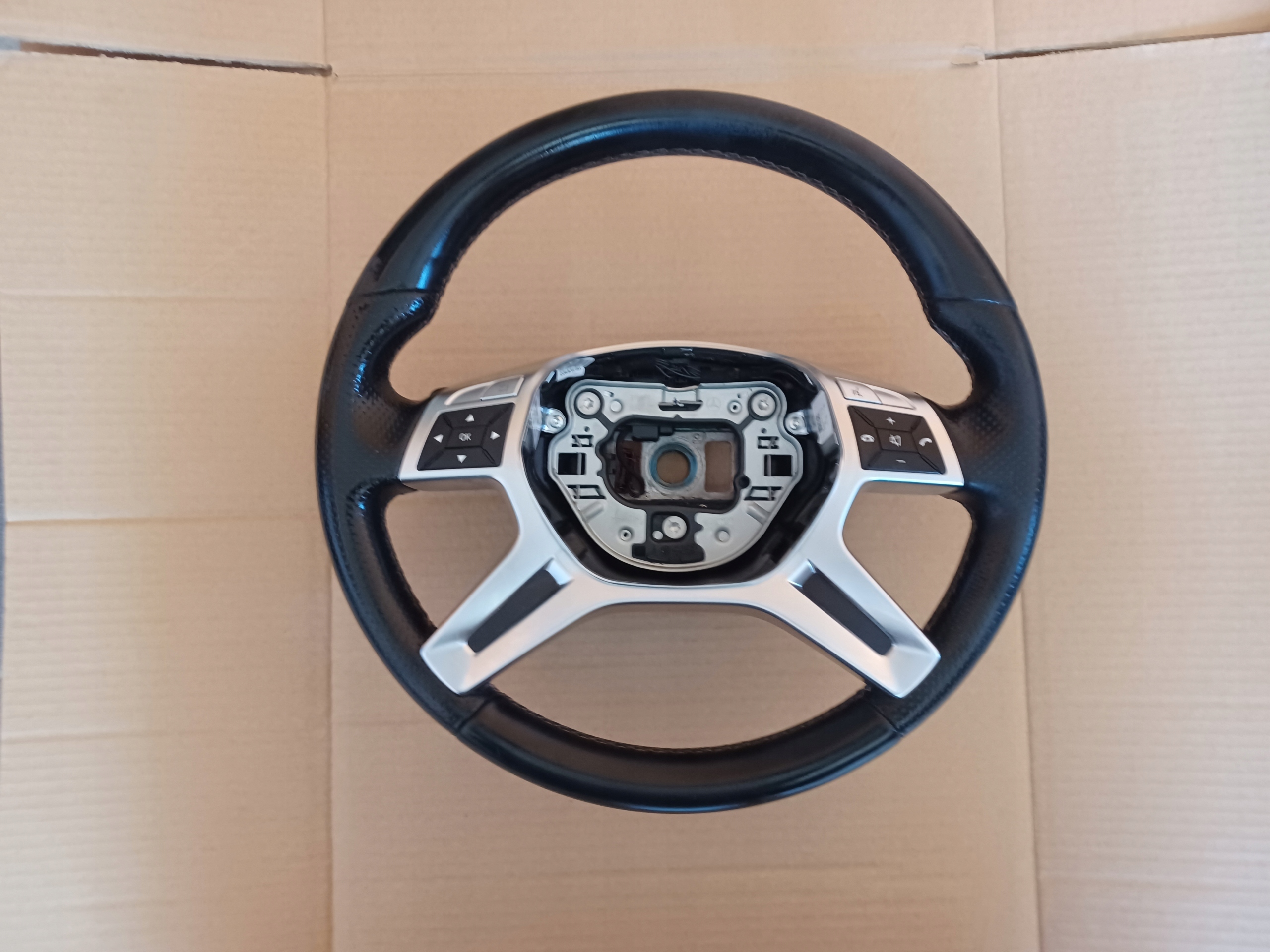 MERCEDES ML GL W166 166 рулевое колесо кожа весла
