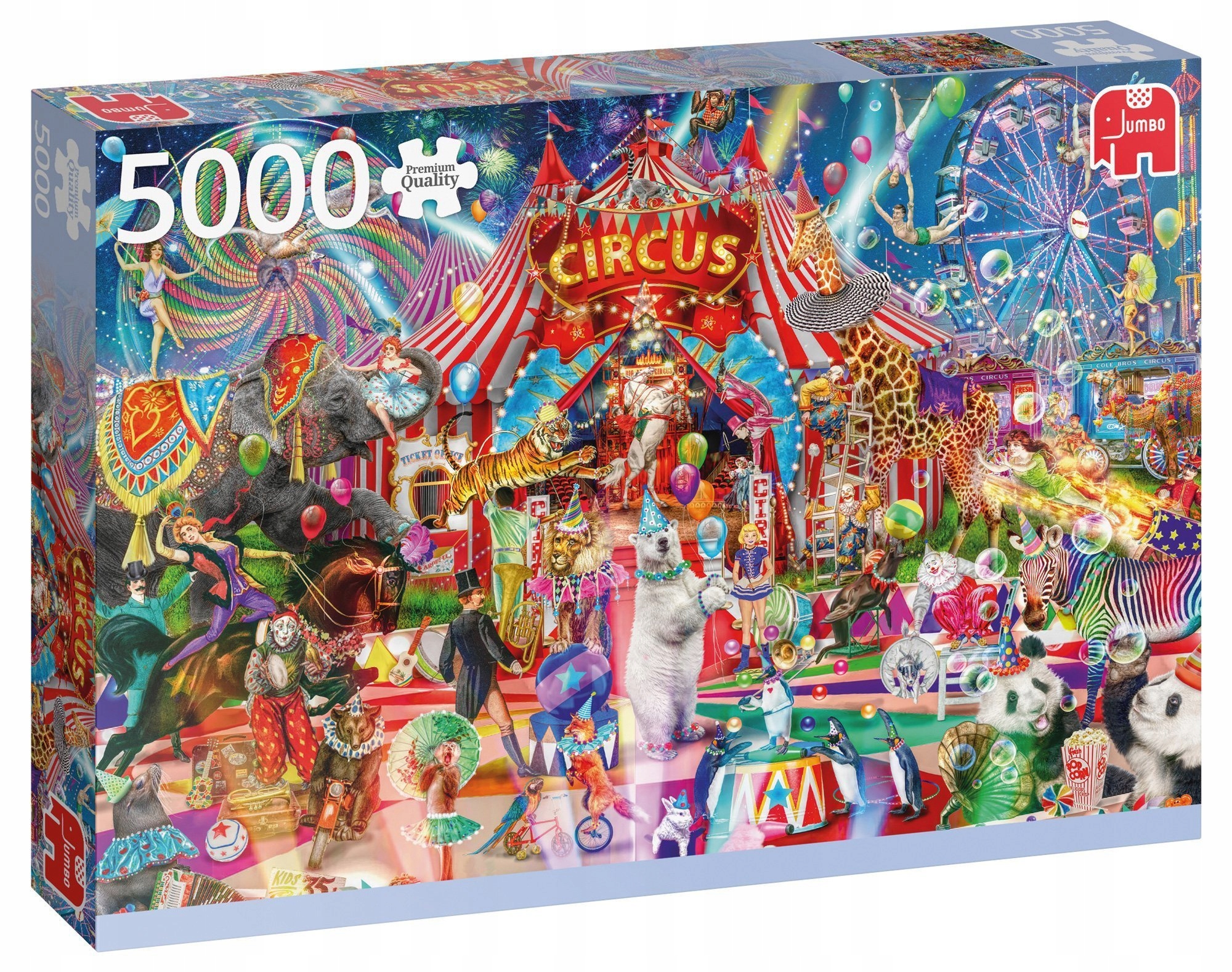 Puzzle 5000 el Pc Cyrk Jumbo