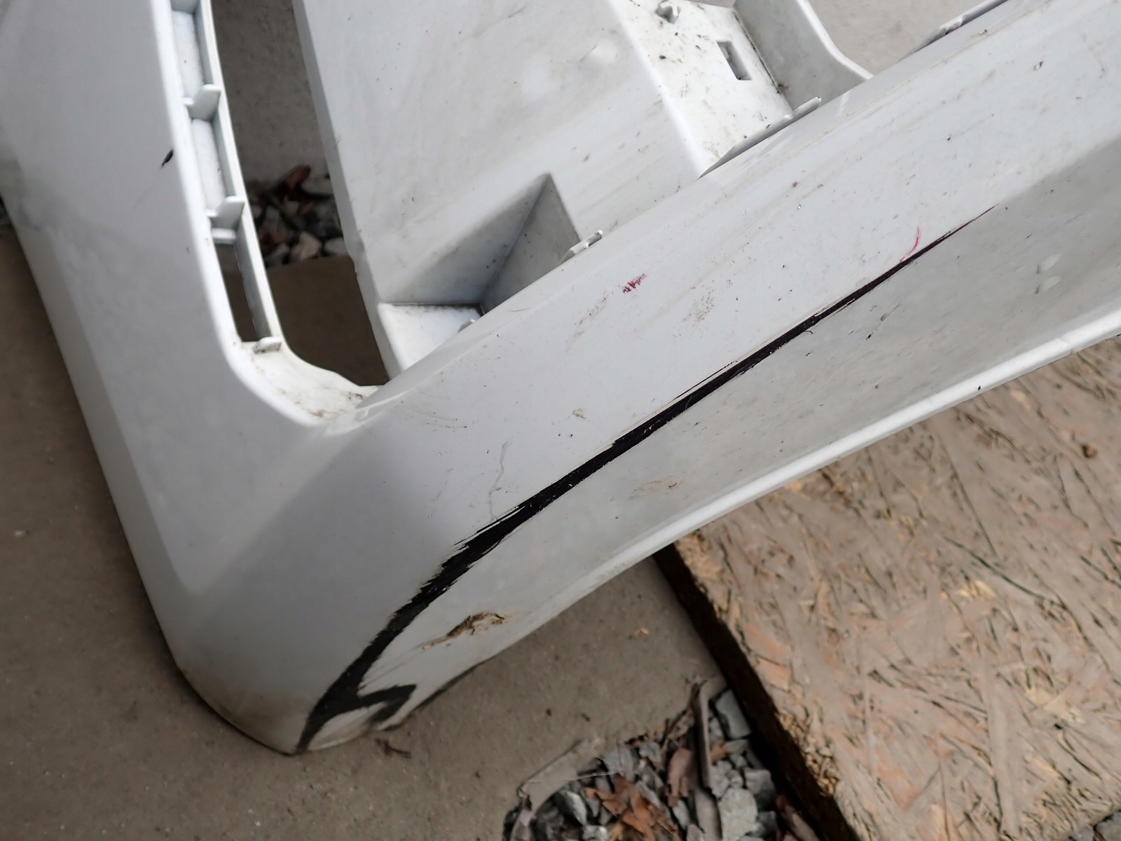 bumper front front AUDI A4 B9 8W S LINE LIFT