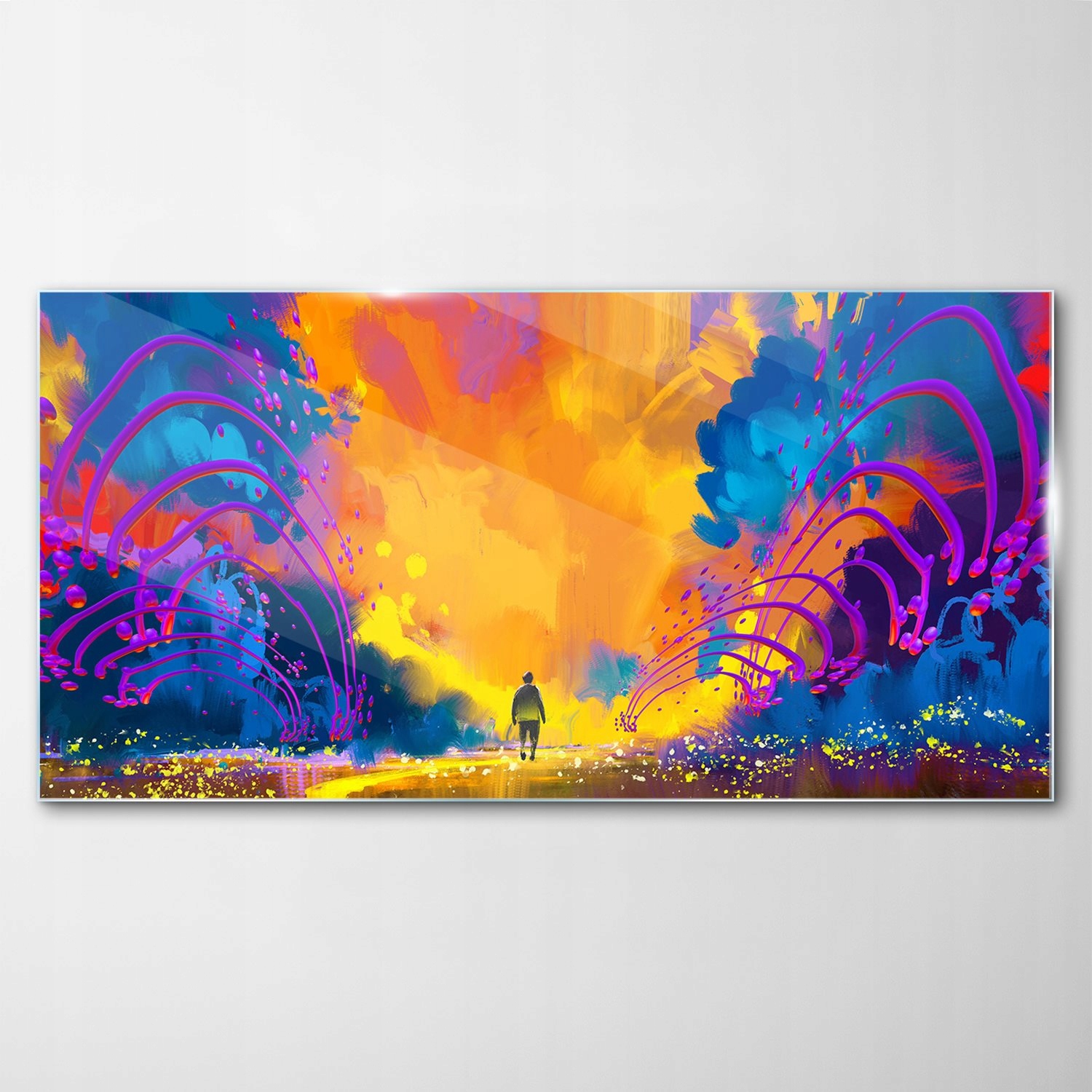 

Obraz Szklany Dekor Abstrakcja Krajobraz 100x50