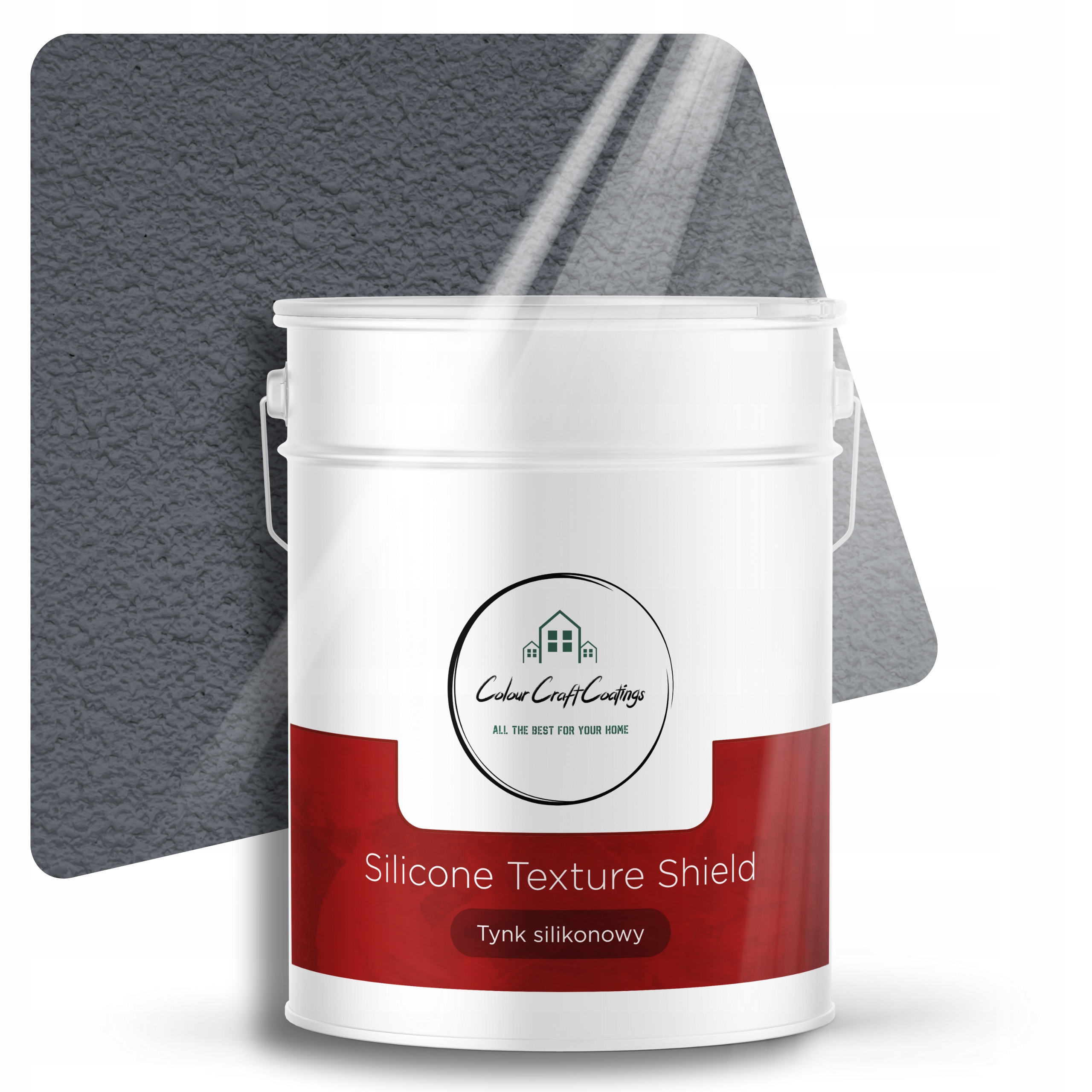 Silikonová Fasádní Omítka Granulace 1.0 MM Beránek Šedý 15 Kg F256