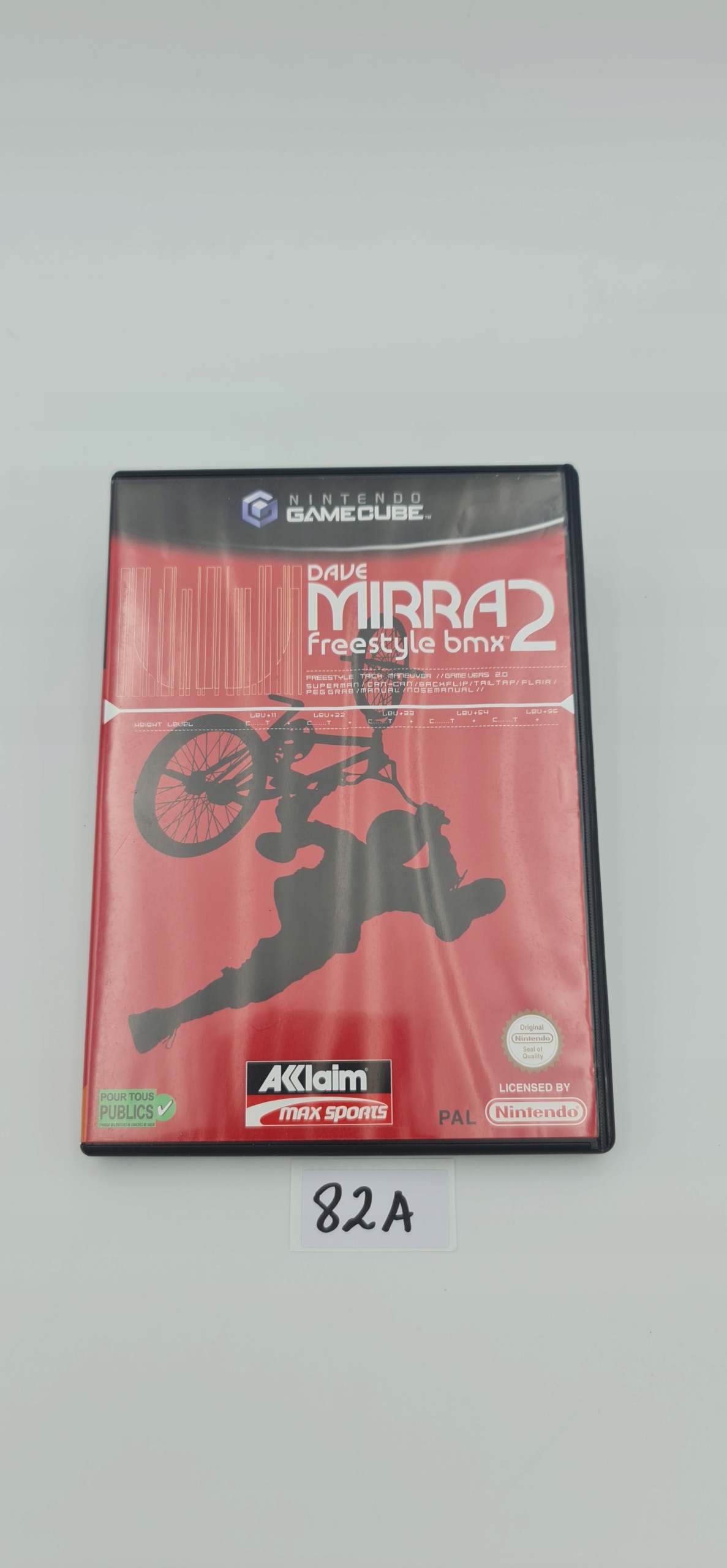 NINTENDO GAMECUBE DAVE MIRRA FREESTYLE BMX 2