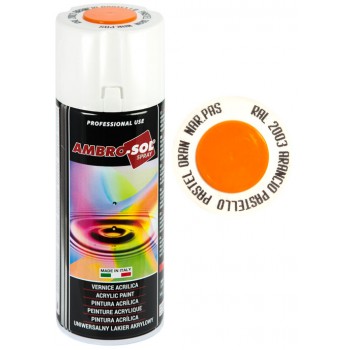 Lakier Ambro Sol spray 400ml Ral 2003 pomarańczowy