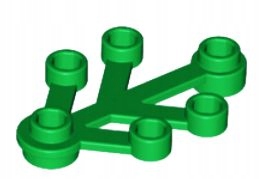 ЛЕГО РАСТЕНИЯ ЛИСТ ЗЕЛЕНЫЙ № 2423