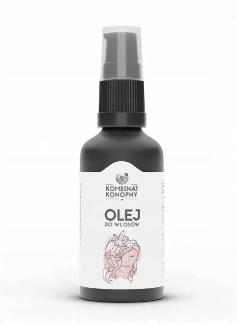 

Olejek do włosów 50 ml konopie Kombinat Konopny